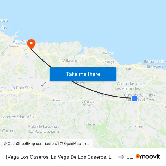 [Vega Los Caseros, La|Vega De Los Caseros, La]  Vega De Los Caseros [Cta 05433] to Uned map