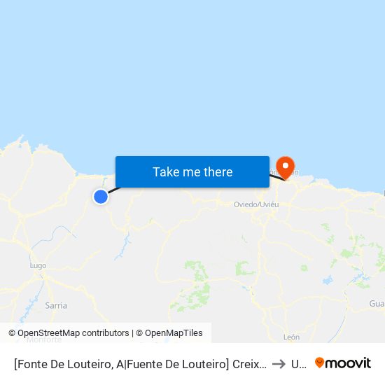 [Fonte De Louteiro, A|Fuente De Louteiro]  Creixido/Cereigido [Cta 05891] to Uned map