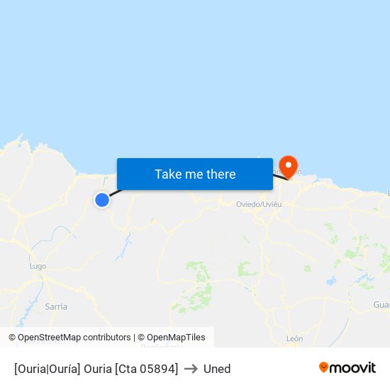 [Ouria|Ouría]  Ouria [Cta 05894] to Uned map