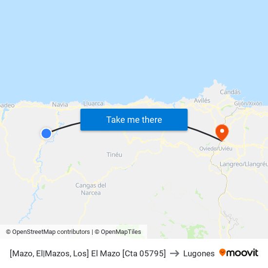 [Mazo, El|Mazos, Los]  El Mazo [Cta 05795] to Lugones map