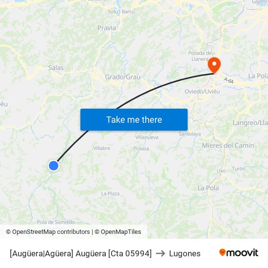 [Augüera|Agüera]  Augüera [Cta 05994] to Lugones map