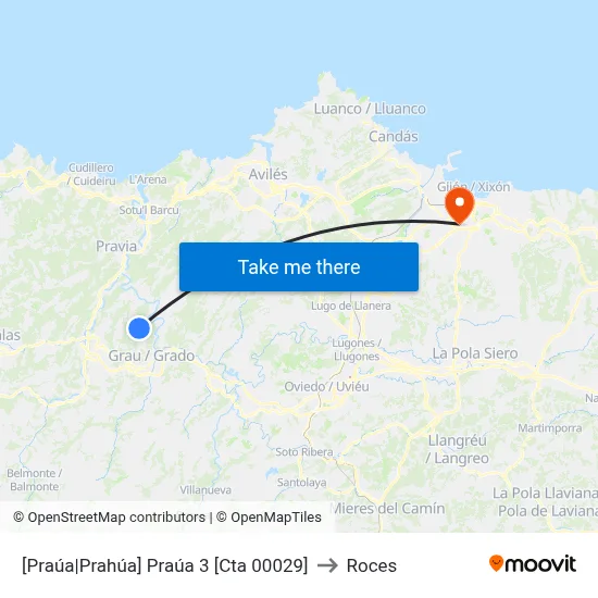 [Praúa|Prahúa]  Praúa 3 [Cta 00029] to Roces map