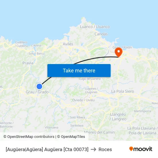[Augüera|Agüera]  Augüera [Cta 00073] to Roces map