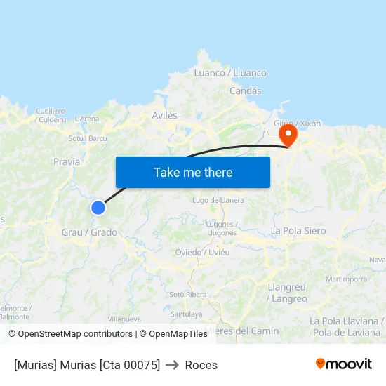 [Murias]  Murias [Cta 00075] to Roces map