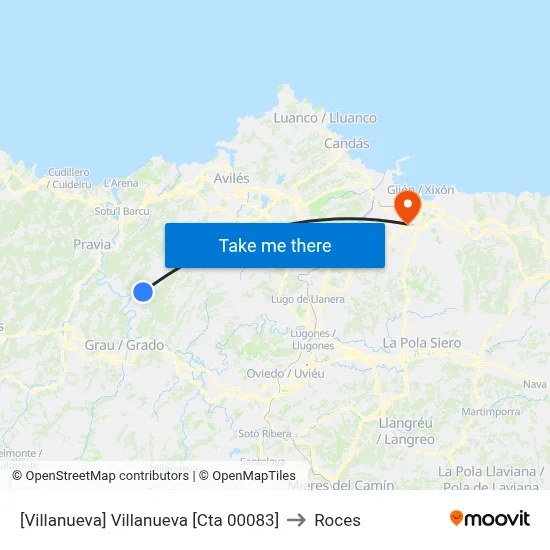 [Villanueva]  Villanueva [Cta 00083] to Roces map