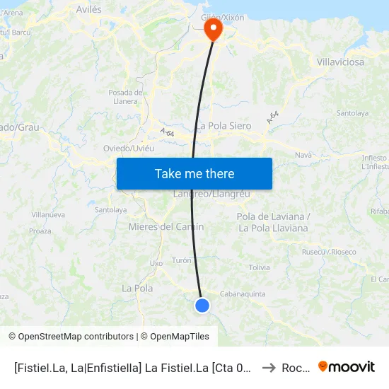 [Fistiel.La, La|Enfistiella]  La Fistiel.La [Cta 02373] to Roces map