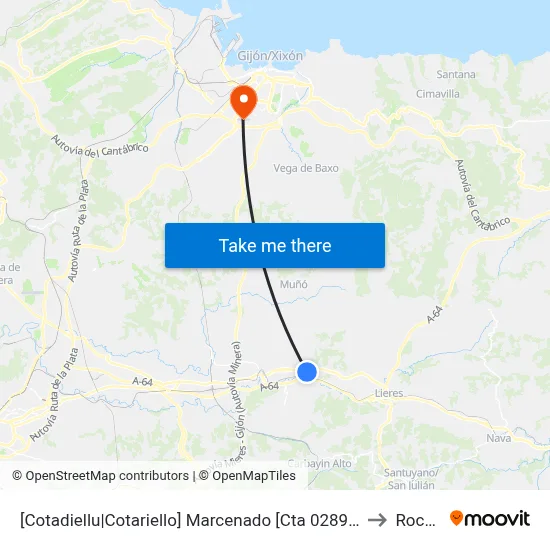 [Cotadiellu|Cotariello]  Marcenado [Cta 02898] to Roces map