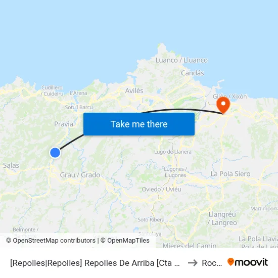 [Repolles|Repolles]  Repolles De Arriba [Cta 05301] to Roces map