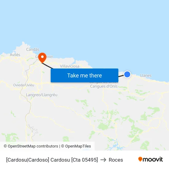 [Cardosu|Cardoso]  Cardosu [Cta 05495] to Roces map