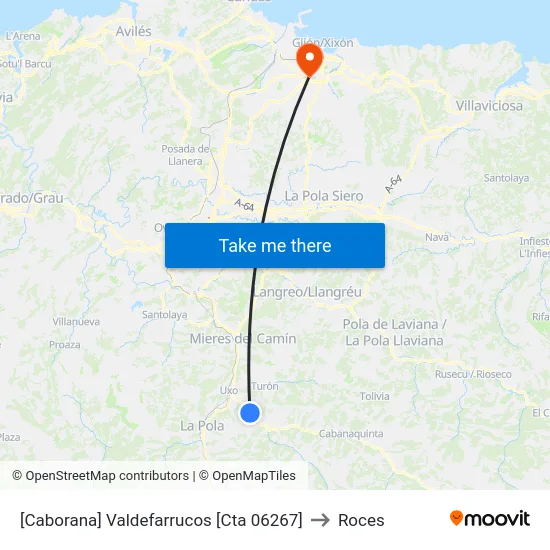 [Caborana]  Valdefarrucos [Cta 06267] to Roces map