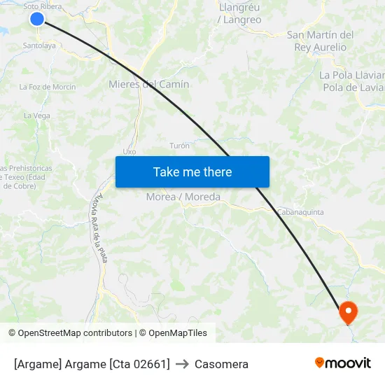 [Argame]  Argame [Cta 02661] to Casomera map