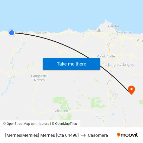 [Mernes|Mernies]  Mernes [Cta 04498] to Casomera map