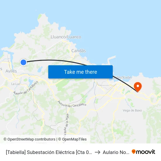 [Tabiella]  Subestación Eléctrica [Cta 00243] to Aulario Norte map