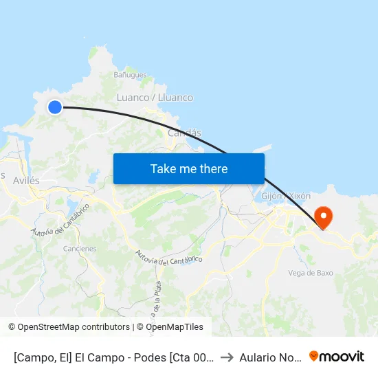 [Campo, El]  El Campo - Podes [Cta 00311] to Aulario Norte map
