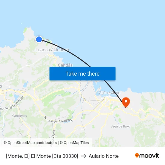 [Monte, El]  El Monte [Cta 00330] to Aulario Norte map