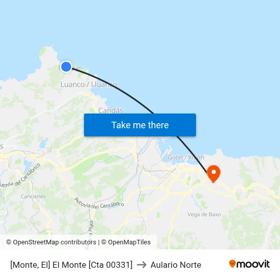 [Monte, El]  El Monte [Cta 00331] to Aulario Norte map