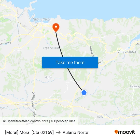 [Moral]  Moral [Cta 02169] to Aulario Norte map