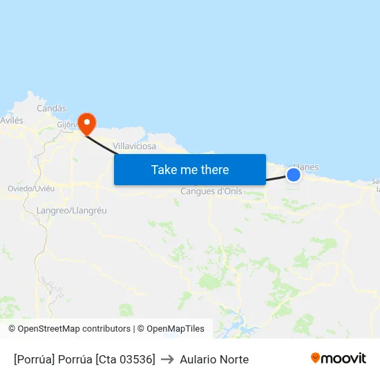 [Porrúa]  Porrúa [Cta 03536] to Aulario Norte map