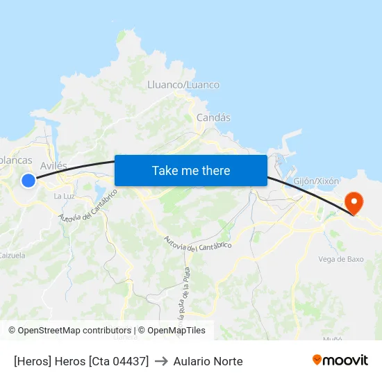 [Heros]  Heros [Cta 04437] to Aulario Norte map