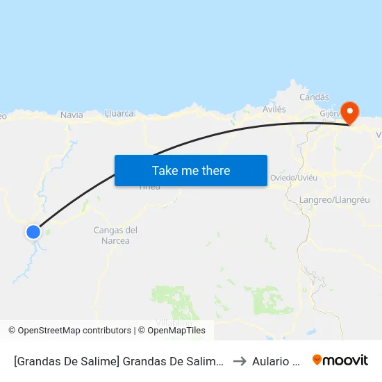 [Grandas De Salime]  Grandas De Salime [Cta 04677] to Aulario Norte map