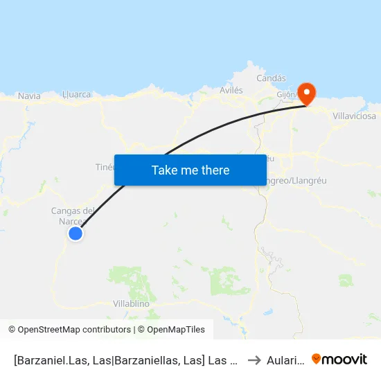 [Barzaniel.Las, Las|Barzaniellas, Las]  Las Barzaniel.Las - La Mata [Cta 04835] to Aulario Norte map
