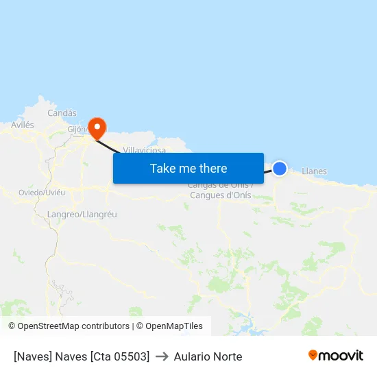 [Naves]  Naves [Cta 05503] to Aulario Norte map