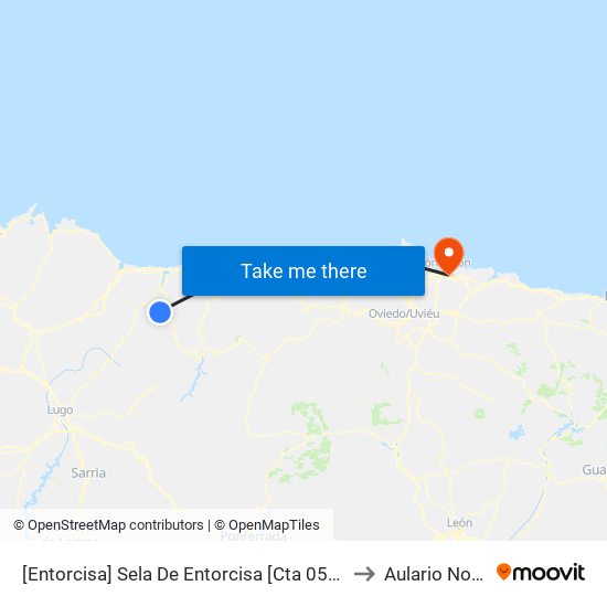 [Entorcisa]  Sela De Entorcisa [Cta 05896] to Aulario Norte map