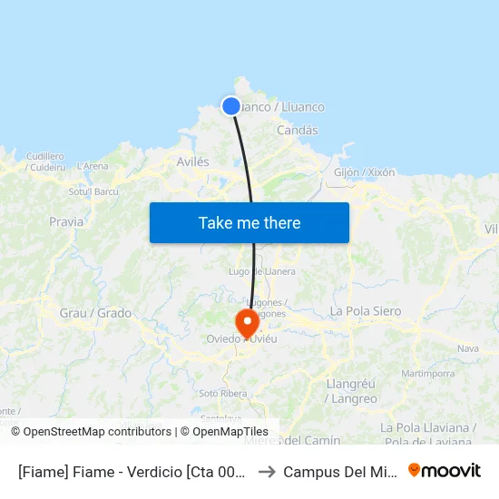 [Fiame]  Fiame - Verdicio [Cta 00316] to Campus Del Milán map