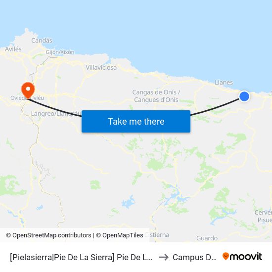 [Pielasierra|Pie De La Sierra]  Pie De La Sierra [Cta 03726] to Campus Del Milán map