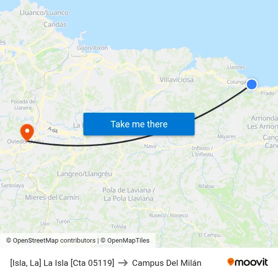 [Isla, La]  La Isla [Cta 05119] to Campus Del Milán map