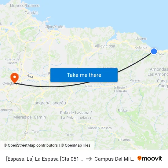 [Espasa, La]  La Espasa [Cta 05125] to Campus Del Milán map