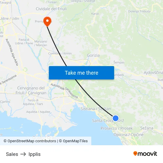 Sales to Ipplis map