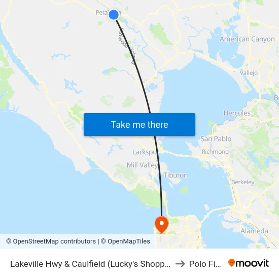 Lakeville Hwy & Caulfield (Lucky's Shopping Center to Polo Fields map