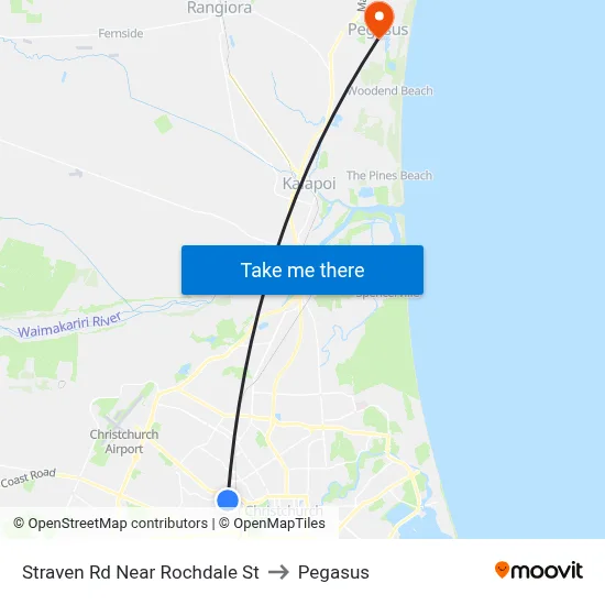 Straven Rd Near Rochdale St to Pegasus map