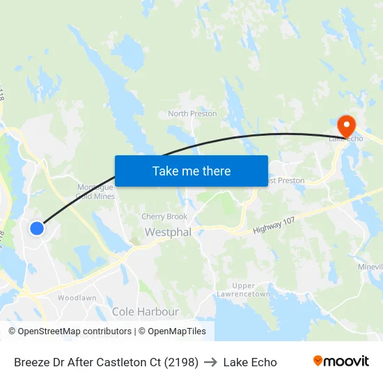 Breeze Dr After Castleton Ct (2198) to Lake Echo map