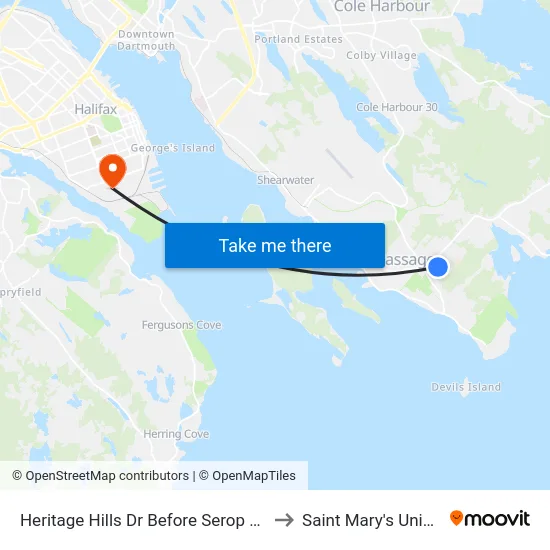 Heritage Hills Dr Before Serop Cr (8672) to Saint Mary's University map