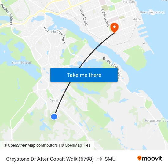 Greystone Dr After Cobalt Walk (6798) to SMU map