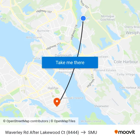 Waverley Rd After Lakewood Ct (8444) to SMU map
