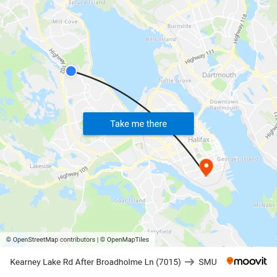 Kearney Lake Rd After Broadholme Ln (7015) to SMU map