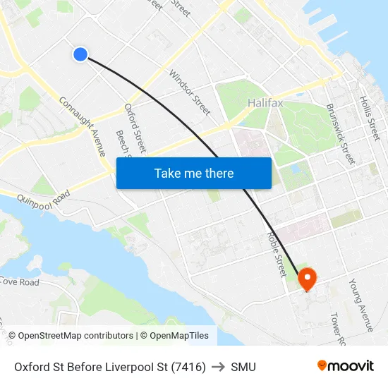 Oxford St Before Liverpool St (7416) to SMU map