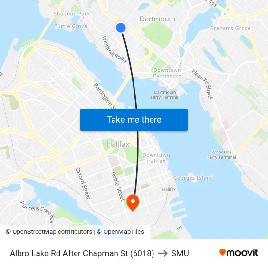 Albro Lake Rd After Chapman St (6018) to SMU map