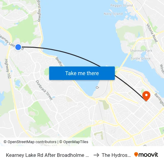 Kearney Lake Rd After Broadholme Ln (7015) to The Hydrostone map
