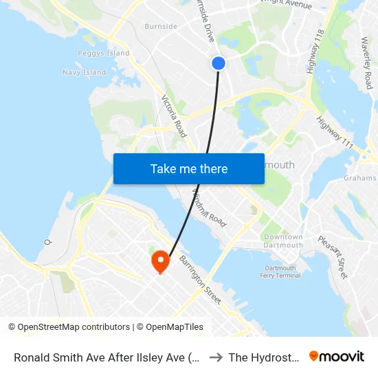 Ronald Smith Ave After Ilsley Ave (8241) to The Hydrostone map