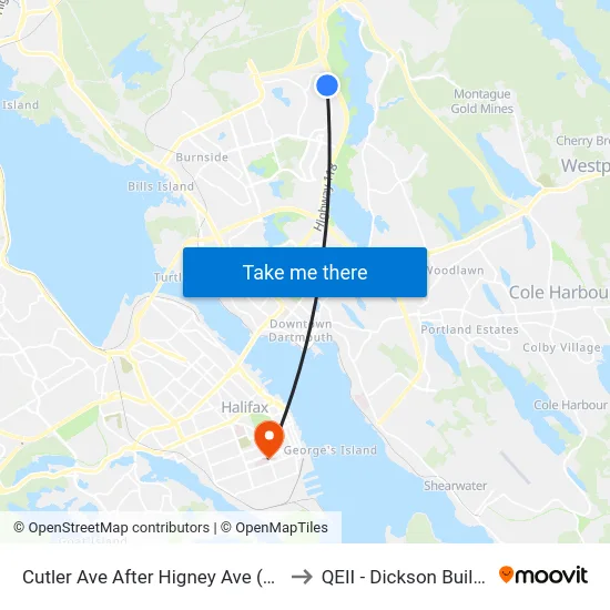 Cutler Ave After Higney Ave (2294) to QEII - Dickson Building map