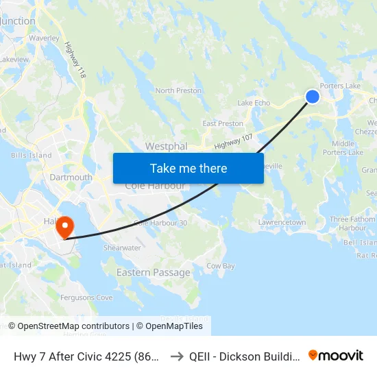 Hwy 7 After Civic 4225 (8687) to QEII - Dickson Building map