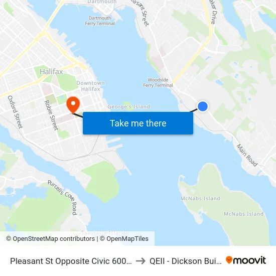 Pleasant St Opposite Civic 600 (8013) to QEII - Dickson Building map