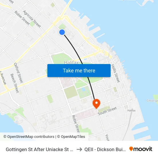 Gottingen St After Uniacke St (6787) to QEII - Dickson Building map