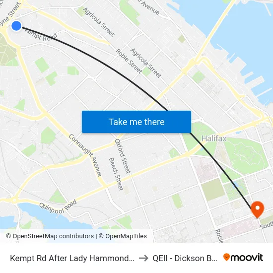 Kempt Rd After Lady Hammond Rd (7045) to QEII - Dickson Building map