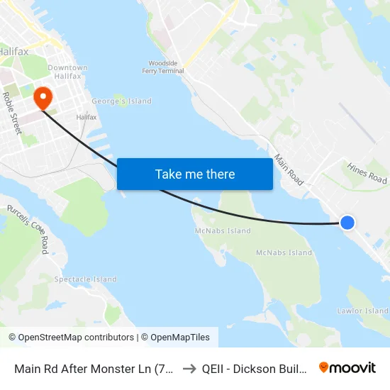 Main Rd After Monster Ln (7483) to QEII - Dickson Building map