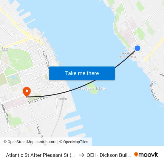 Atlantic St After Pleasant St (6066) to QEII - Dickson Building map